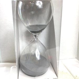 Hourglass Sand Timer W/ Smoke Sand NIB